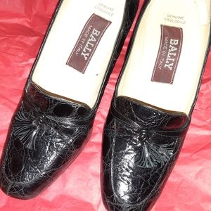 Bally genuine crocodile